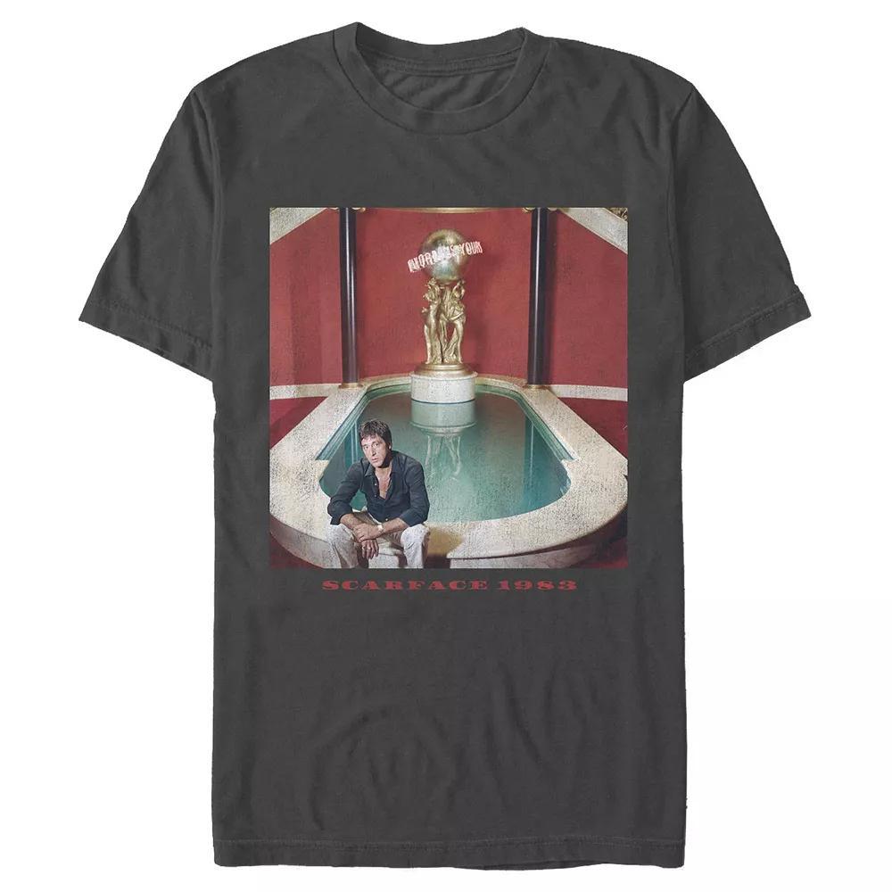 Men's Scarface 1983 Graphic Tee, Size: XL, Grey Product Image