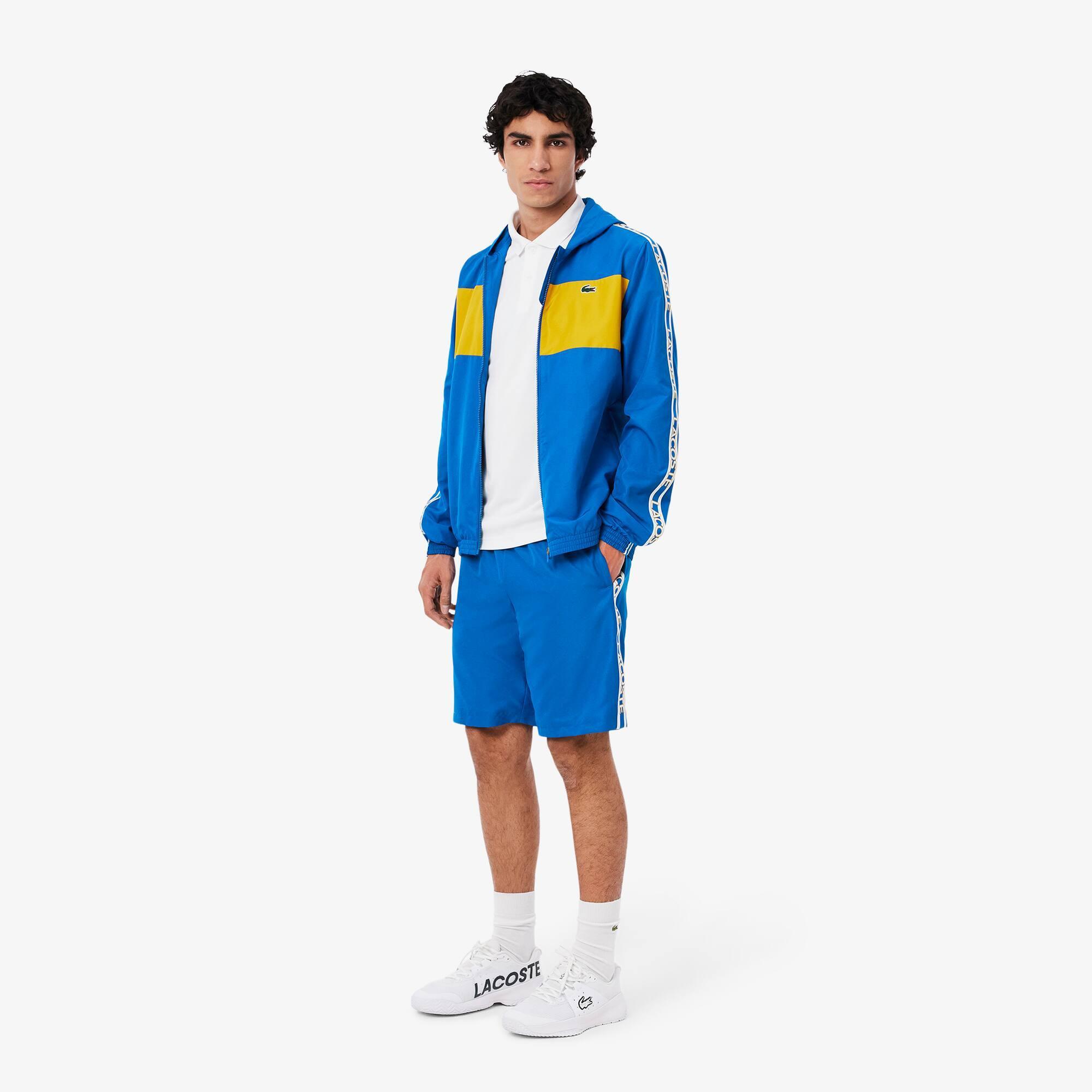Tennis Logo Stripe Shorts Product Image