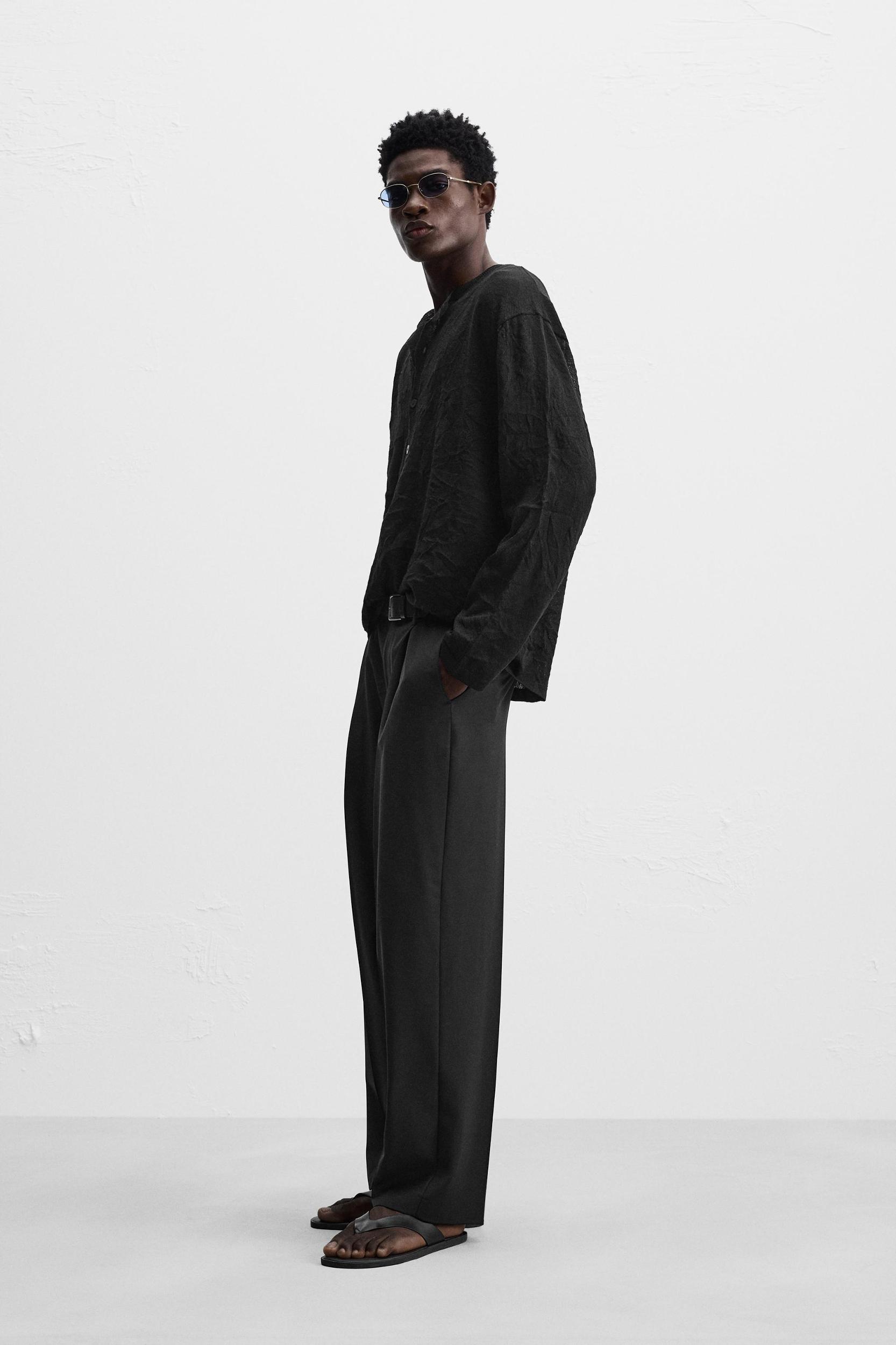 WRINKLED EFFECT SWEATER Product Image