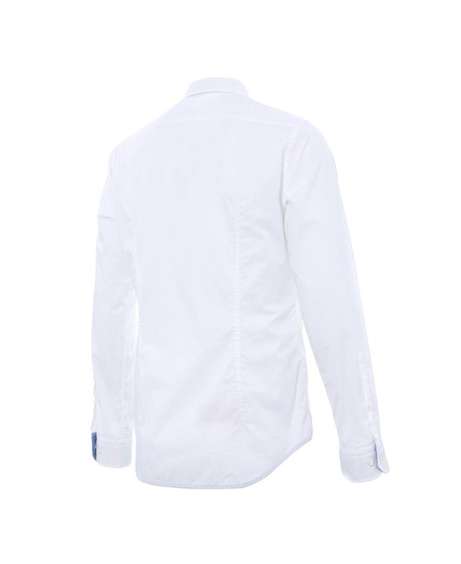 HUGO BOSS Logo Long-sleeved Shirt In White Product Image