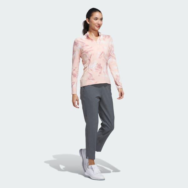 adidas Ultimate365 Heather Ankle Pants Black S Womens Product Image