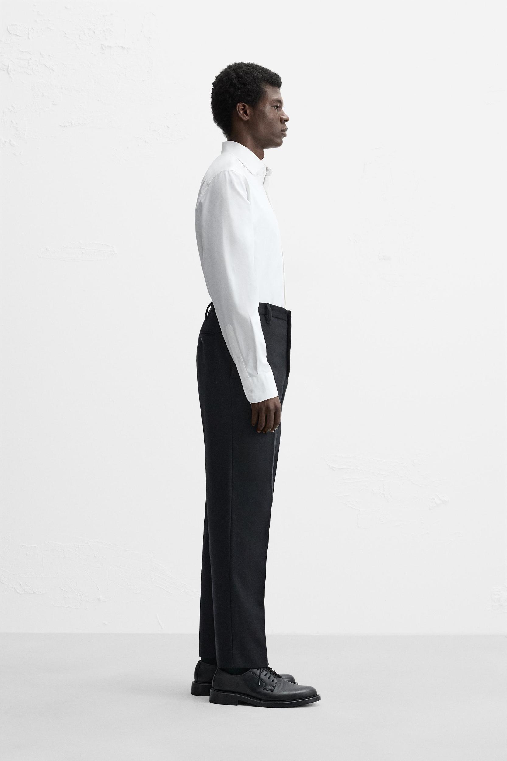 TEXTURED COTTON SHIRT Product Image