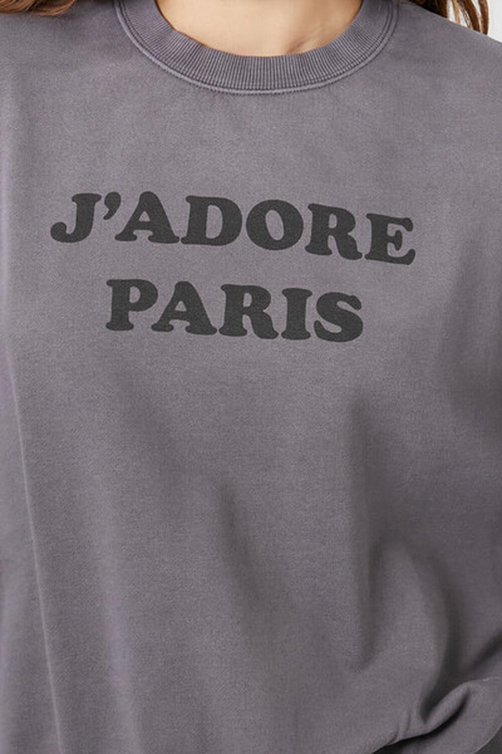 French Terry Paris Graphic Pullover | Forever 21 Product Image