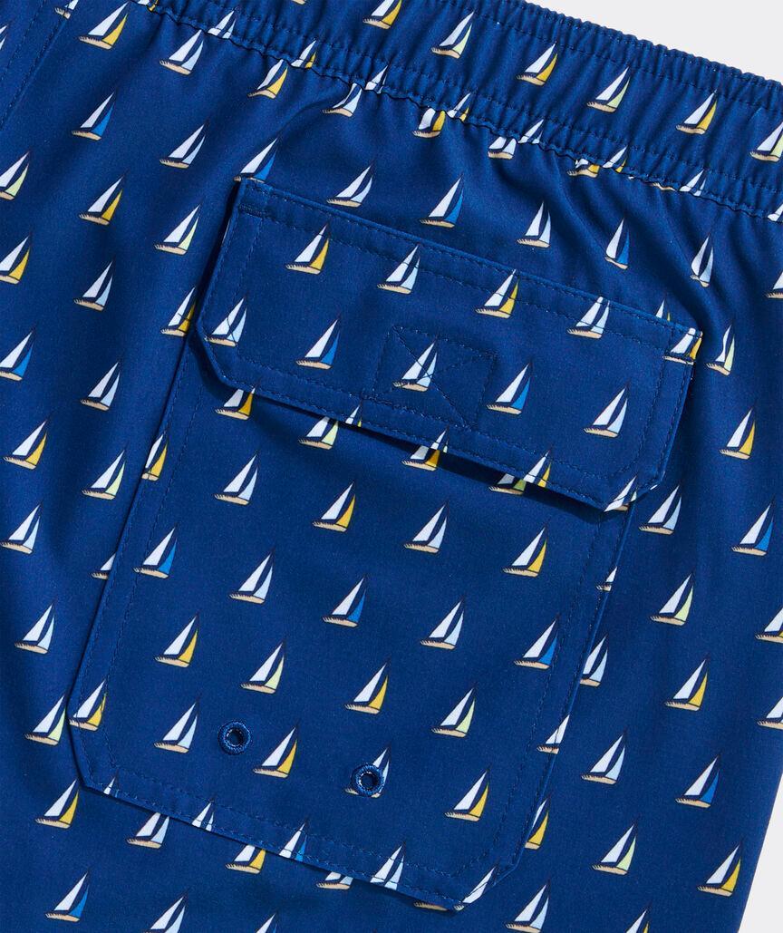 7 Inch Printed Chappy Swim Trunks Product Image