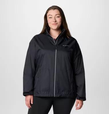 Plus Size Columbia Switchback IV Jacket, Women's, Size: 3XL, Black Product Image
