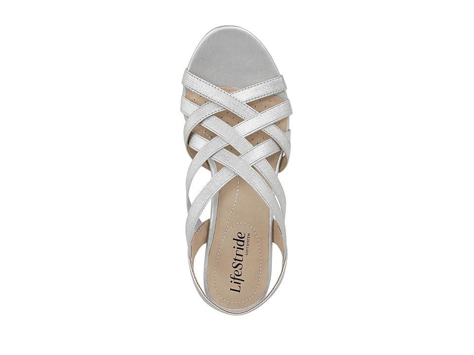 LifeStride Yung Womens Strappy Wedges Product Image