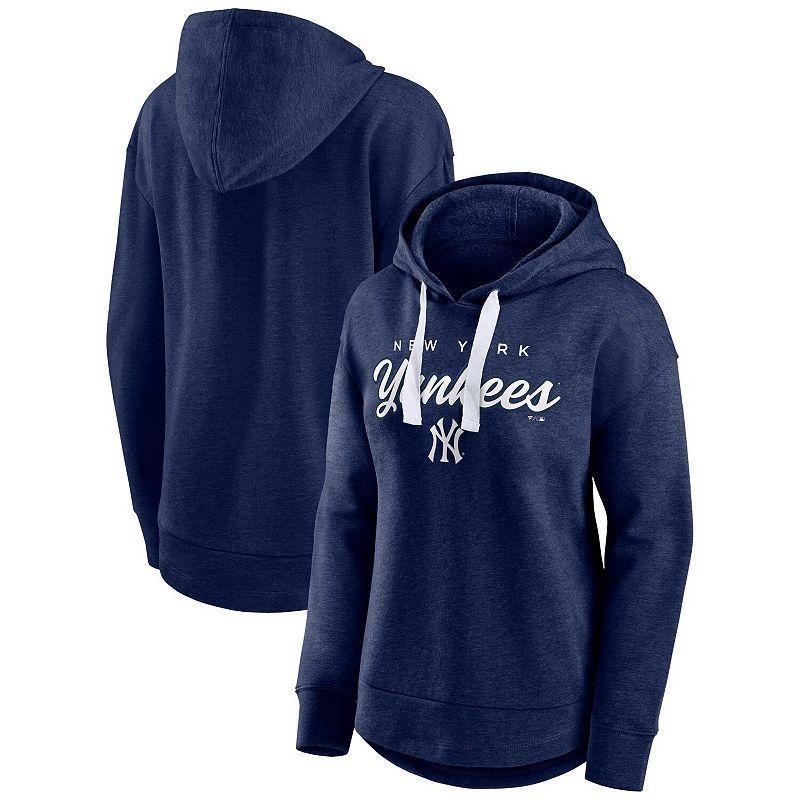 Women's Fanatics Branded Heathered Charcoal Chicago White Sox Set to Fly Pullover Hoodie, Size: Small Product Image