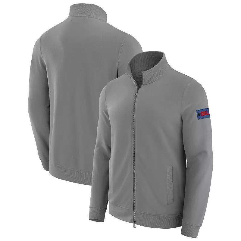 Men's J. Palmer Graphite New York Giants QB1 Full-Zip Sweatshirt, Size: Medium, Dark G Product Image
