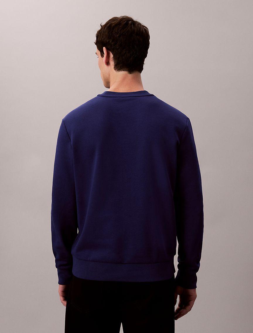 Fleece Stripe Classic Sweatshirt Product Image
