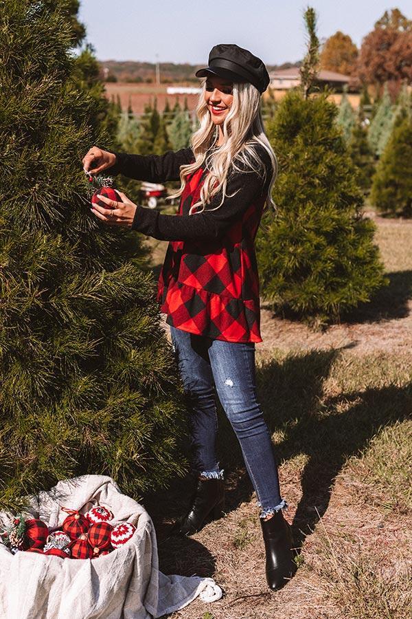 Hugs, Kisses, and Warm Wishes Shift Top Product Image
