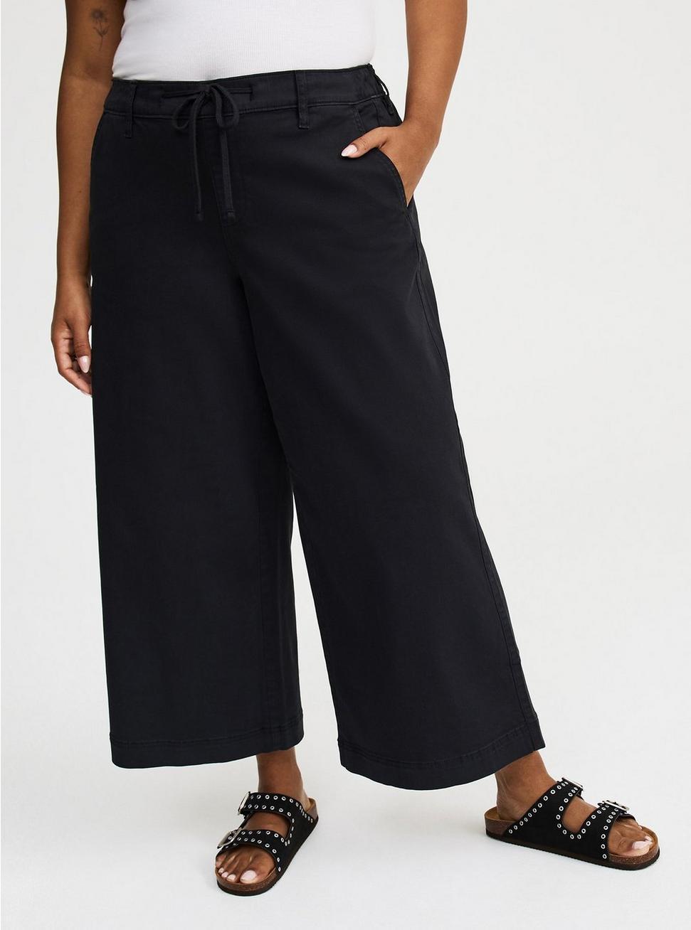 Weekend Wide Leg Ankle Crop Pants Product Image