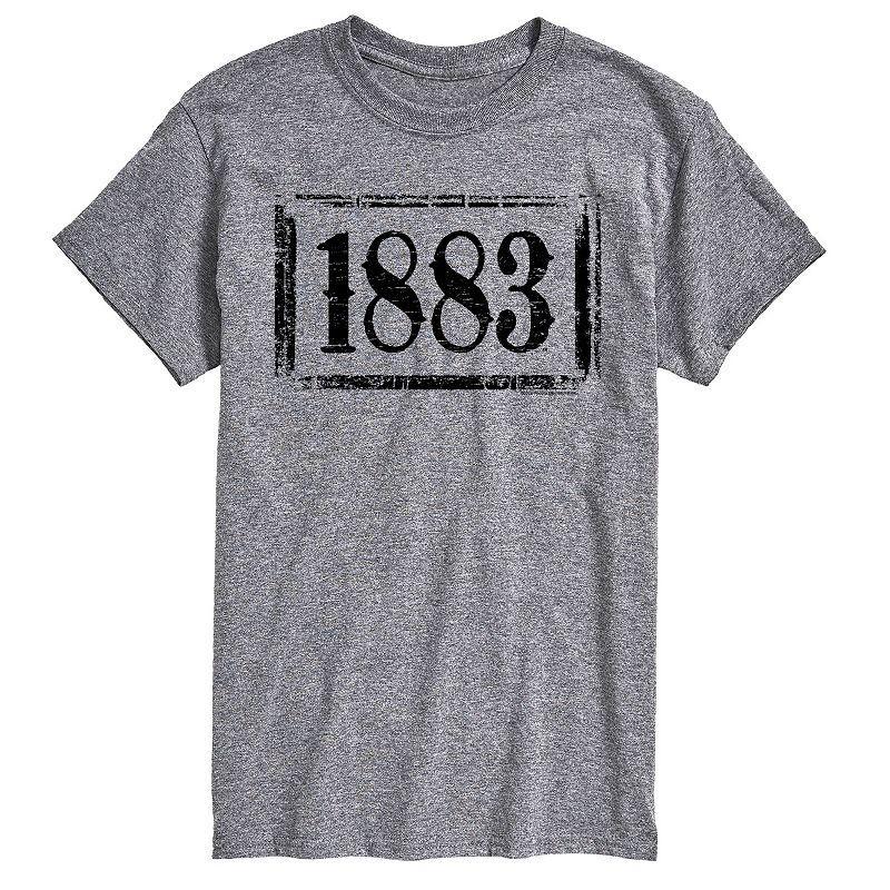Big & Tall 1883 Logo Graphic Tee, Men's, Size: XXL Tall, Gray Product Image