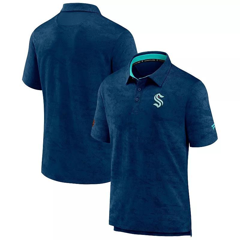Men's Fanatics Branded Royal New York Islanders Authentic Pro Rink Polo, Size: 2XL, Isl Blue Product Image