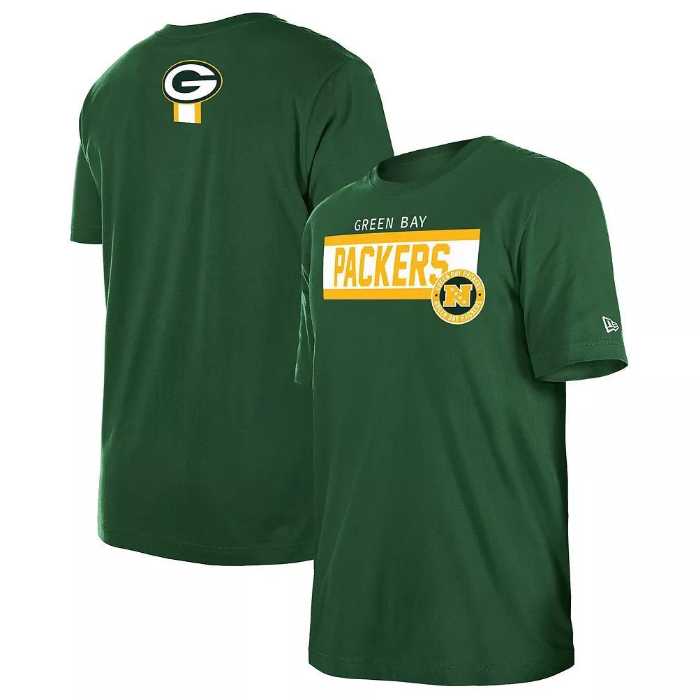 Men's New Era  Green Green Bay Packers 3rd Down Domestic T-Shirt, Size: XL Product Image
