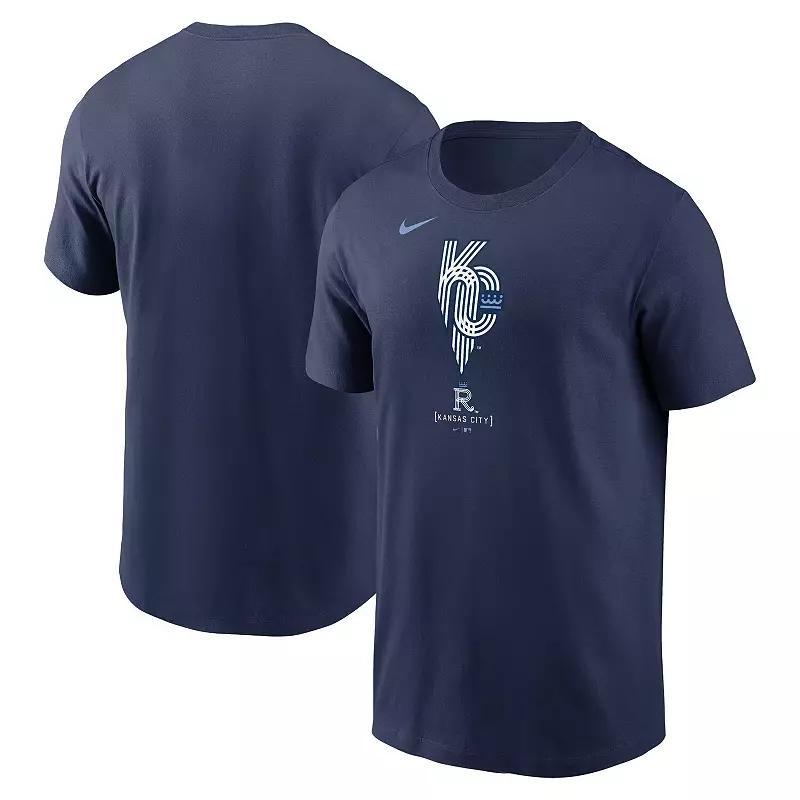 Mens Nike Red Cleveland Guardians Fuse Logo T-Shirt Product Image