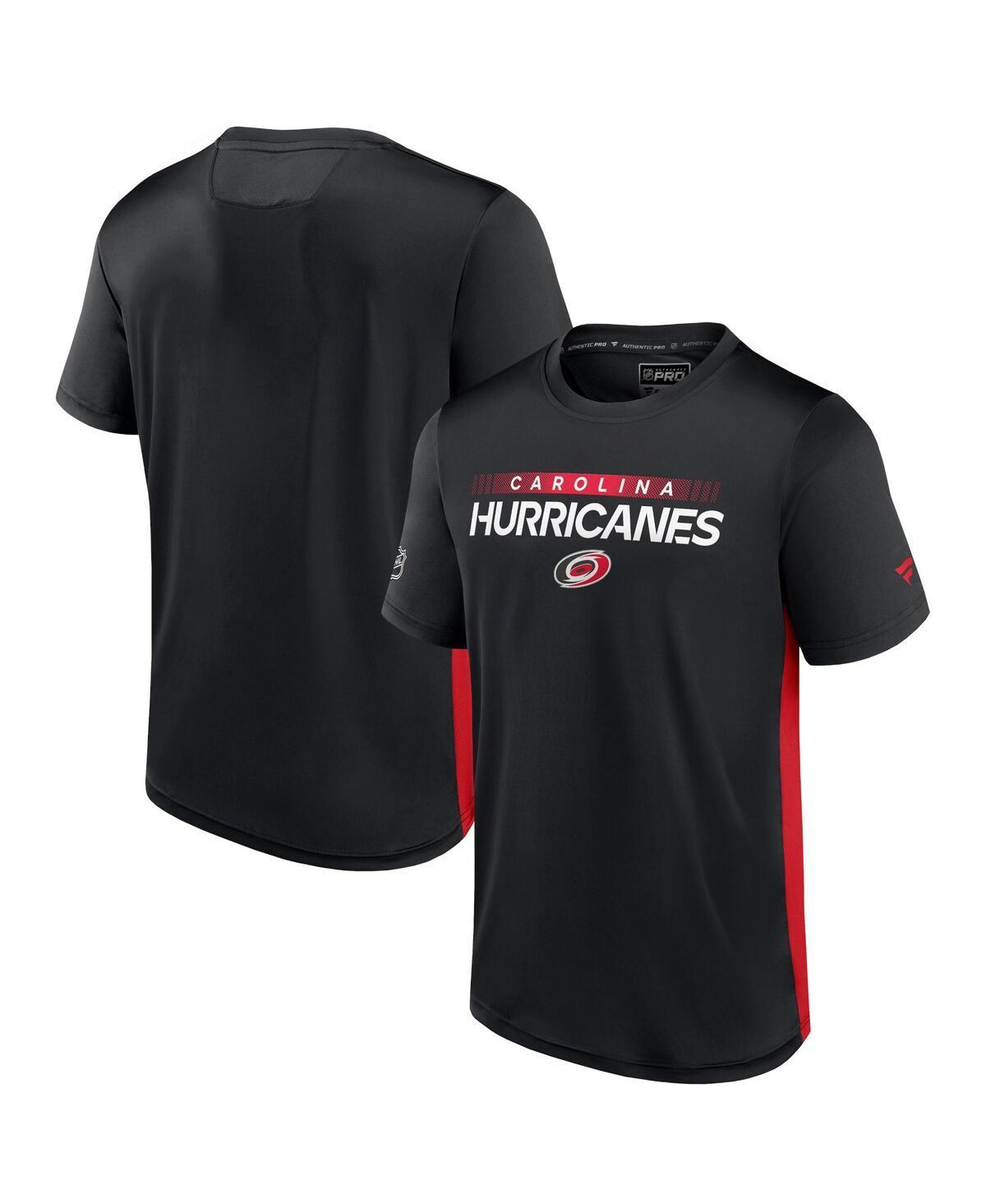 Men's Fanatics Branded Navy/Red Washington Capitals Authentic Pro Rink Tech T-Shirt, Size: Small, Blue Product Image