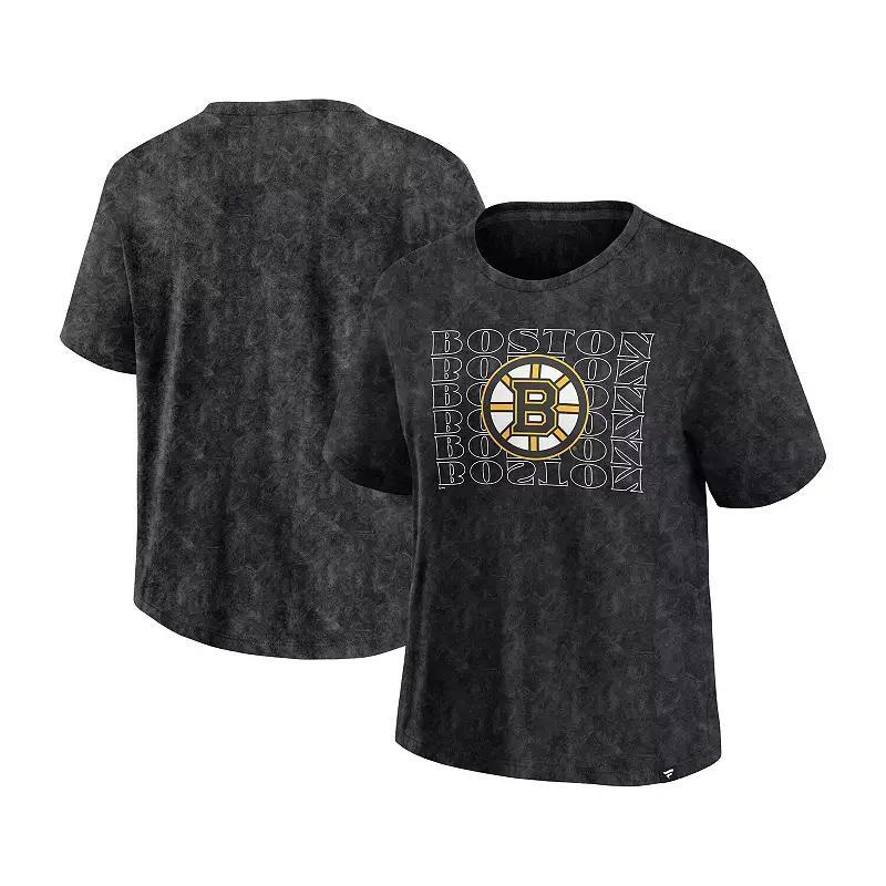 Women's Fanatics  Blue Tampa Bay Lightning Faded Wash T-Shirt, Size: XS, Lgh Blue Product Image