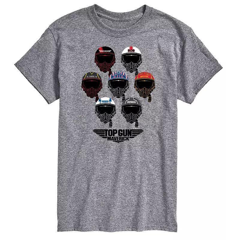 Big & Tall Top Gun Maverick Helmets Tee, Mens Product Image