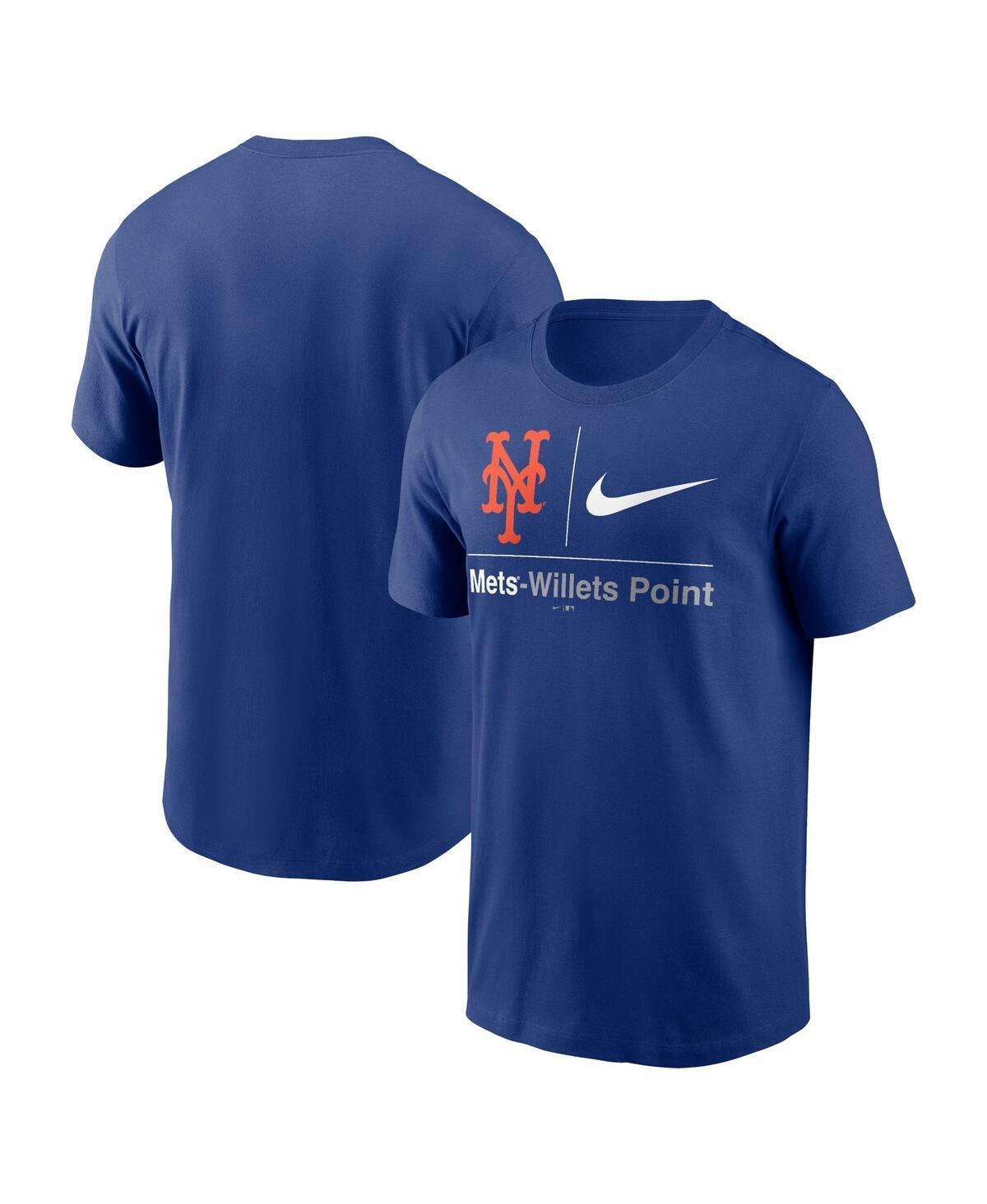 Men's Nike Royal New York Mets Willets Point Hometown T-Shirt, Size: Small, Blue Product Image