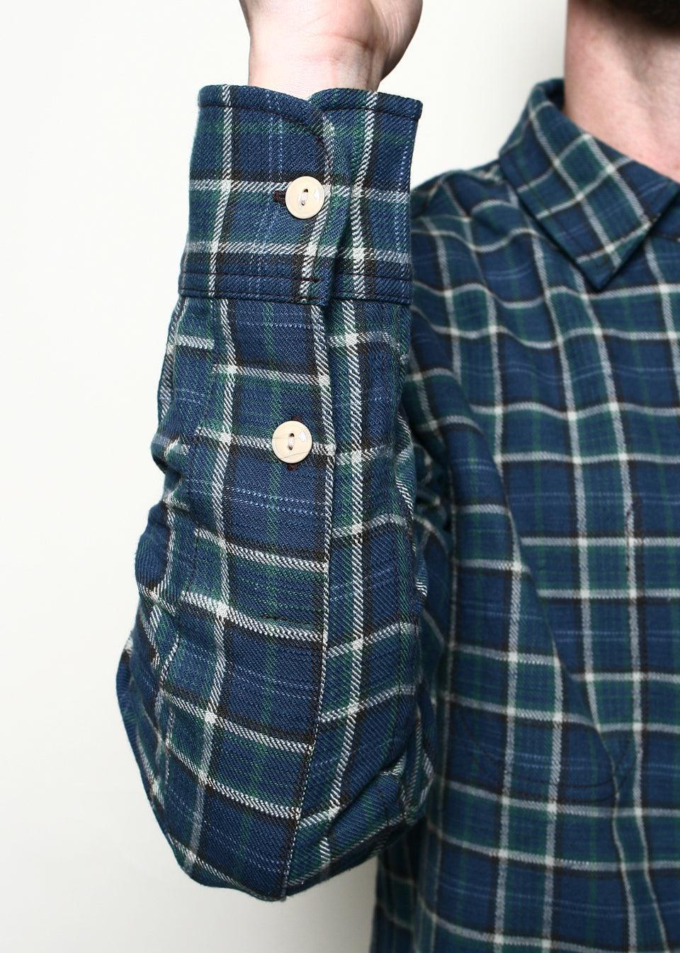 Jumper Shirt // Vintage Slub Plaid Product Image