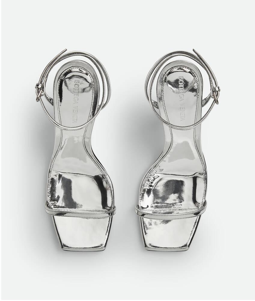 Women's Knot Sandal in Silver Product Image