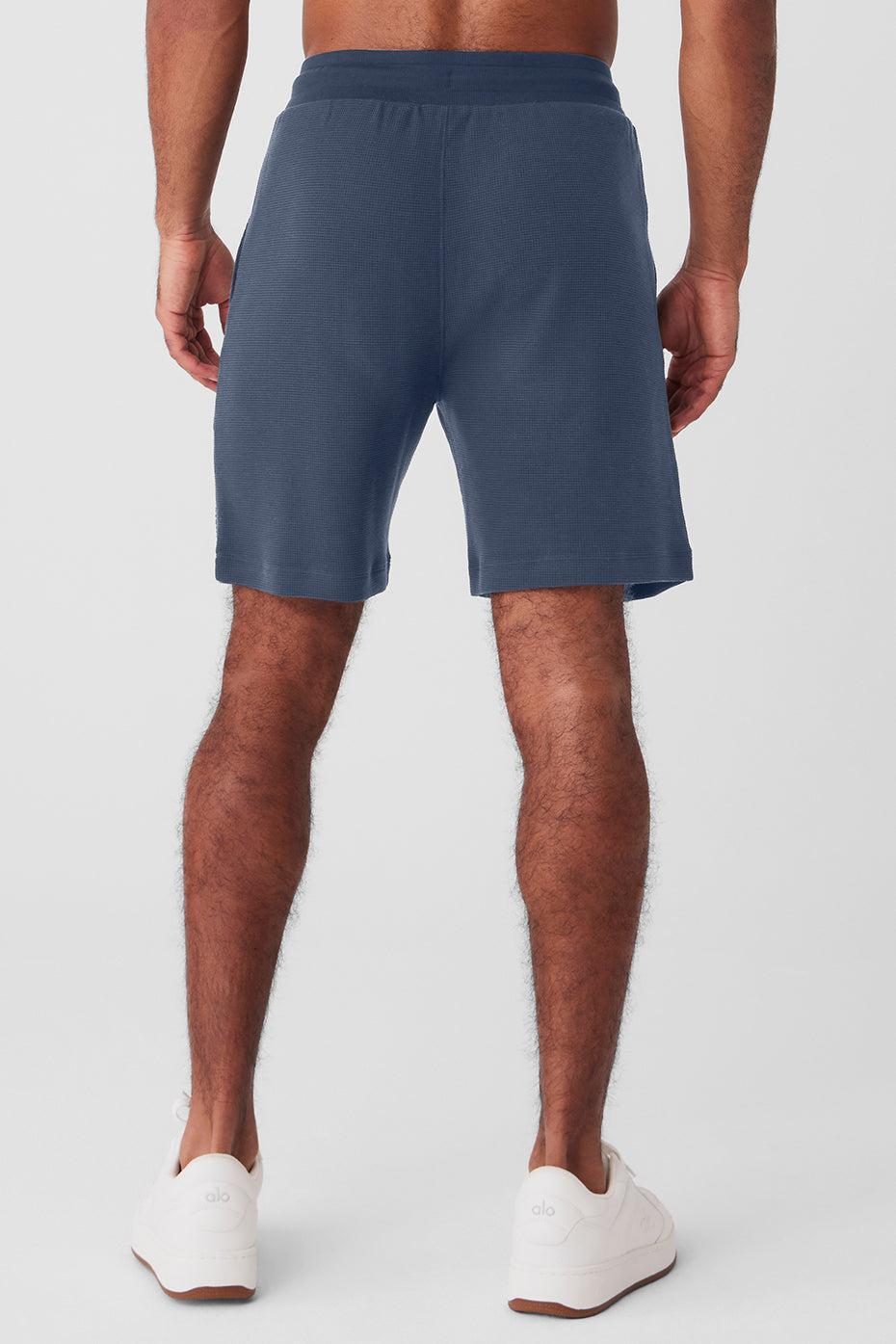 7" Micro Waffle Fast Break Short - Bluestone Male Product Image