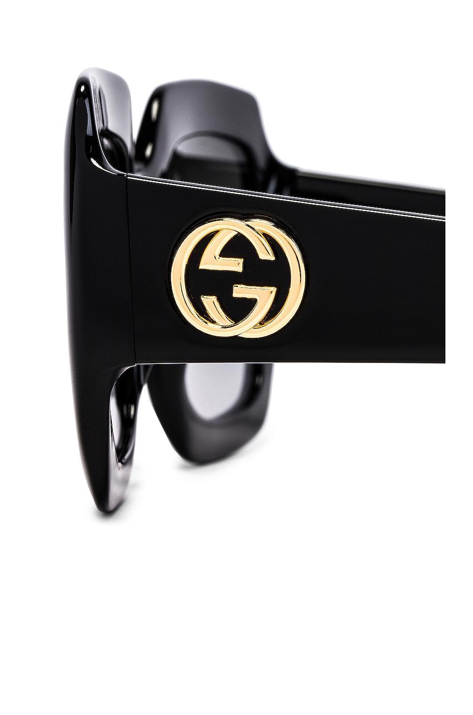 Pop Web Square Sunglasses Gucci Product Image