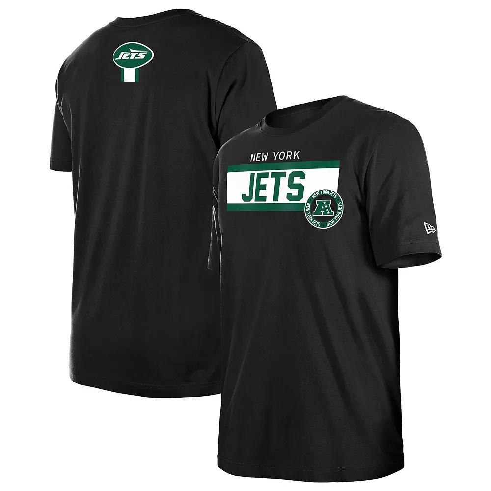 Men's New Era  Black New York Jets 3rd Down Domestic T-Shirt, Size: Medium Product Image