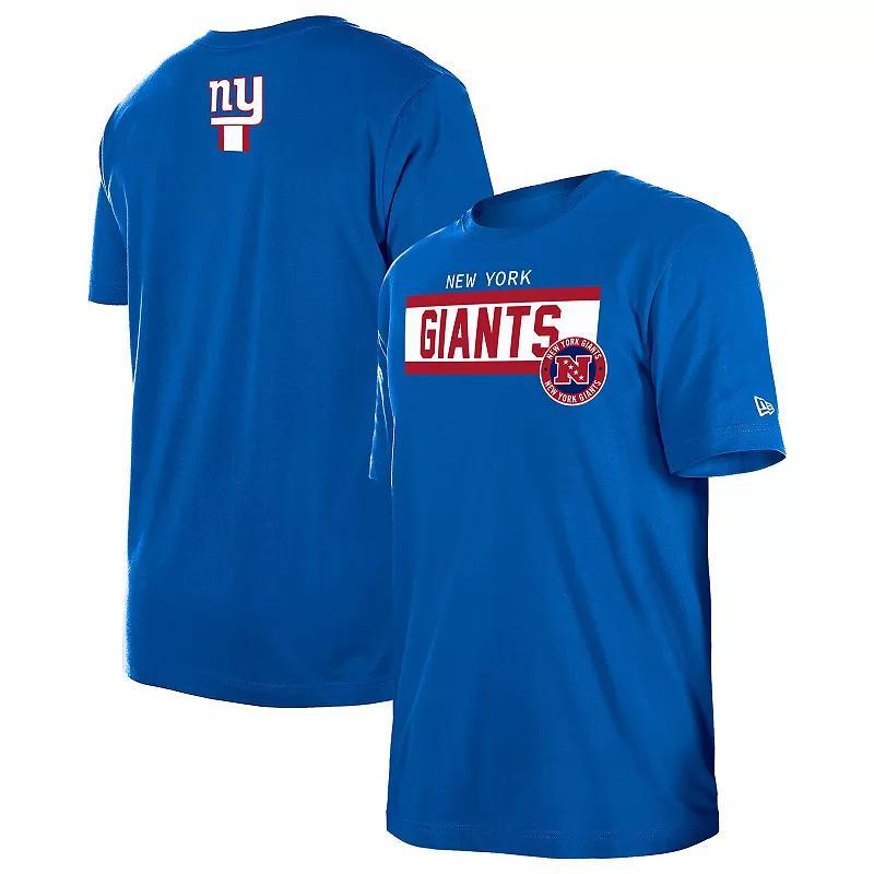 Men's New Era  Blue New York Giants 3rd Down Domestic T-Shirt, Size: Medium Product Image