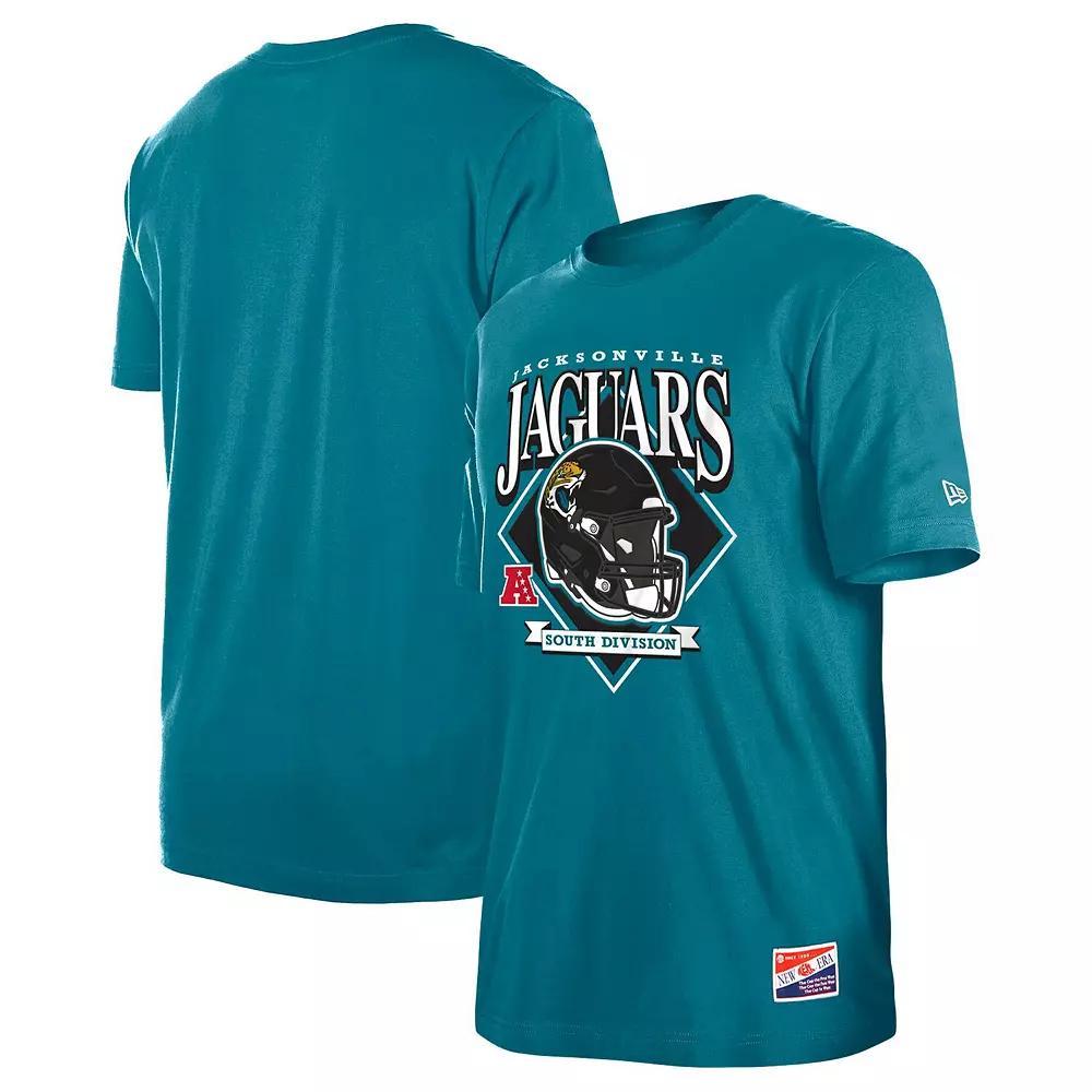 Men's New Era Black Jacksonville Jaguars Team Logo T-Shirt, Size: Small Product Image