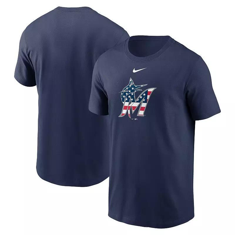 Mens Nike Chicago Cubs Americana T-Shirt Blue Product Image