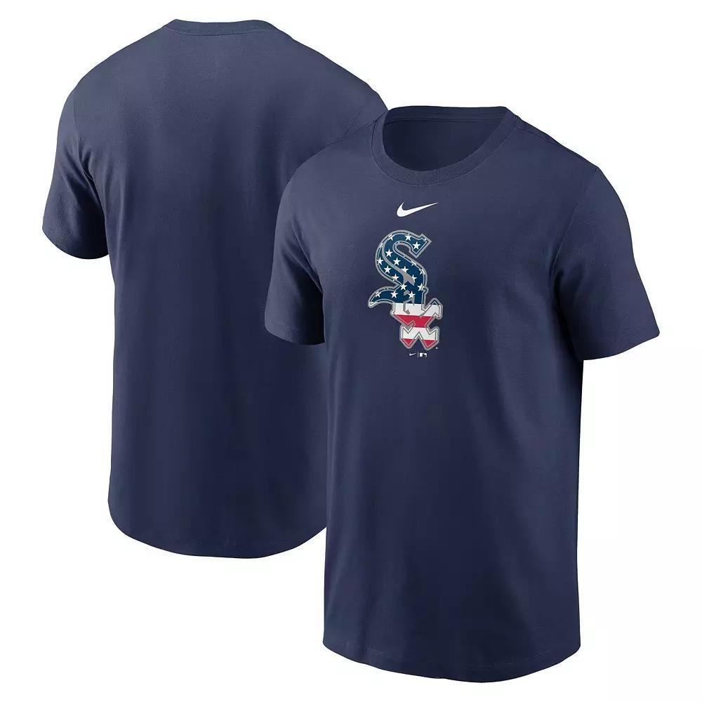 Men's Nike Navy Tampa Bay Rays Americana T-Shirt, Size: Large, Blue Product Image