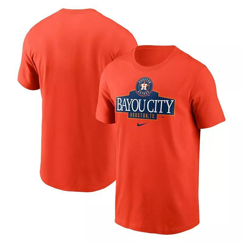Men's Nike Orange Houston Astros Local Home Town T-Shirt, Size: 2XL Product Image