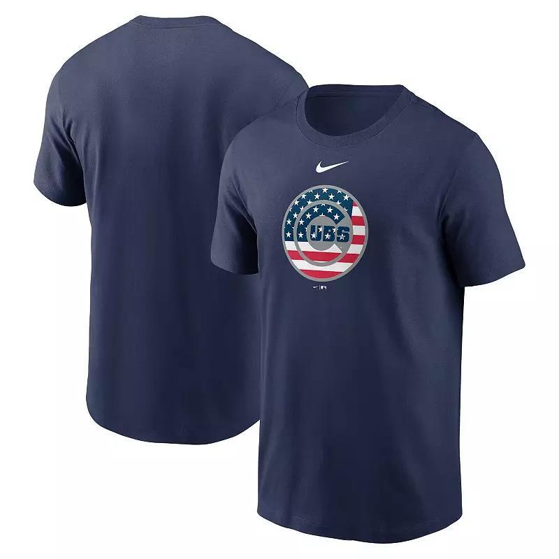 Mens Nike Chicago Cubs Americana T-Shirt Blue Product Image