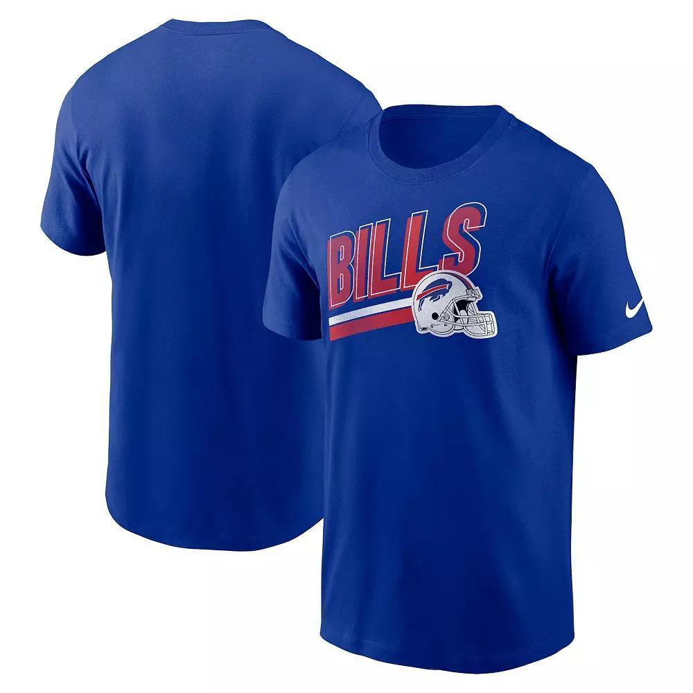 Men's Nike Royal Buffalo Bills Essential Blitz Lockup T-Shirt, Size: 3XL, Blue Product Image