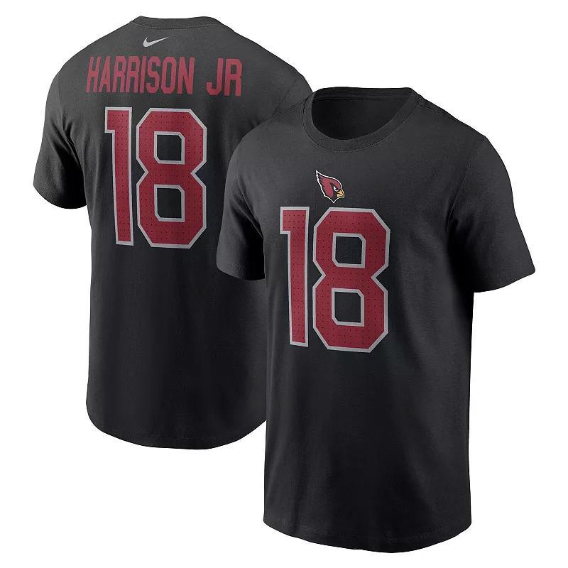 Mens Nike Marvin Harrison Jr. Arizona Cardinals Player Name & Number T-Shirt Product Image