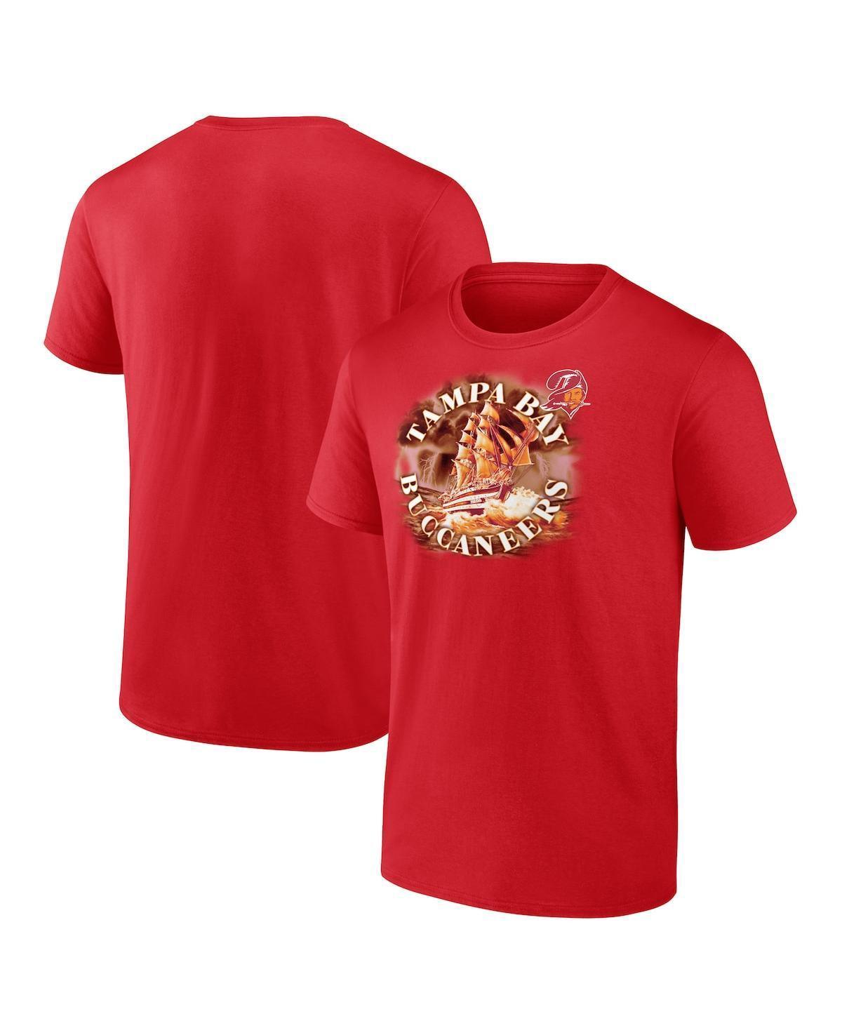 Men's Fanatics Branded Red Tampa Bay Buccaneers Big & Tall Sporting Chance T-Shirt, Size: 2XLT Product Image