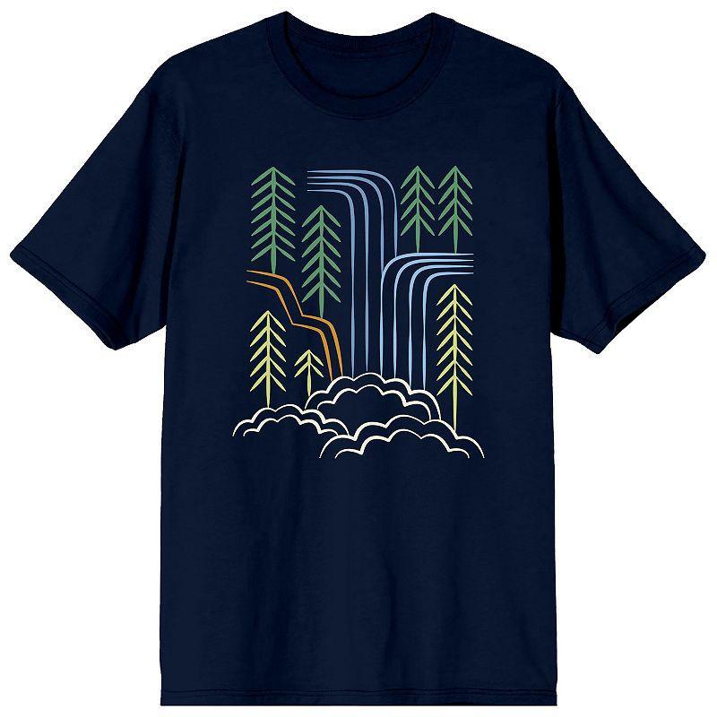 Men's Vintage Sport DC Athletic Tee, Size: Medium, Blue Product Image