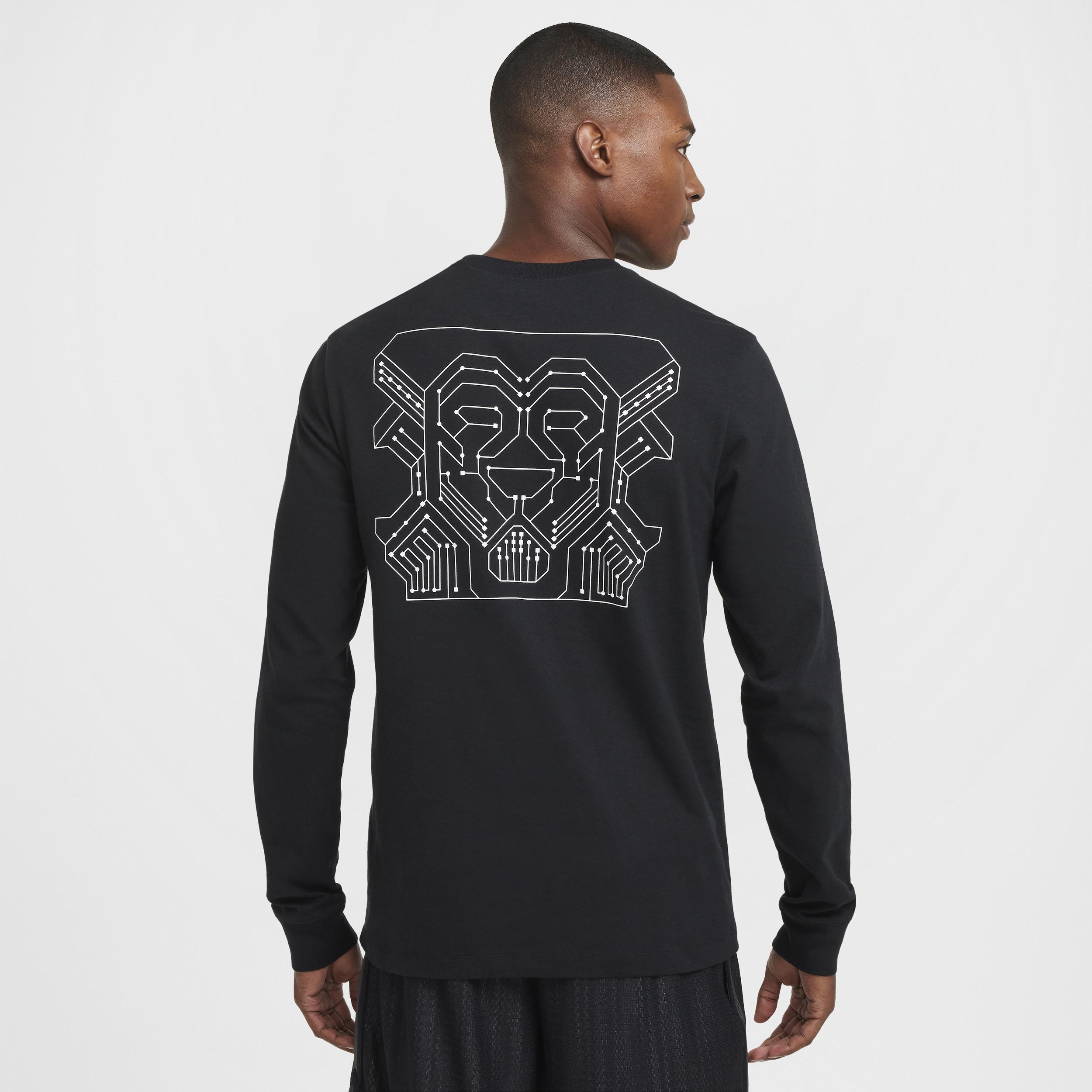 LeBron Men's Max90 Long-Sleeve Basketball T-Shirt Product Image