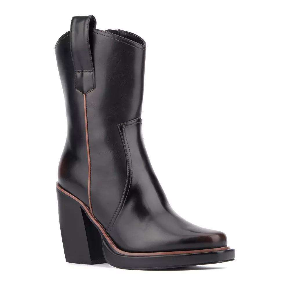 Olivia Miller Venus Women's Ankle Boots, Size: 9, Brown Product Image