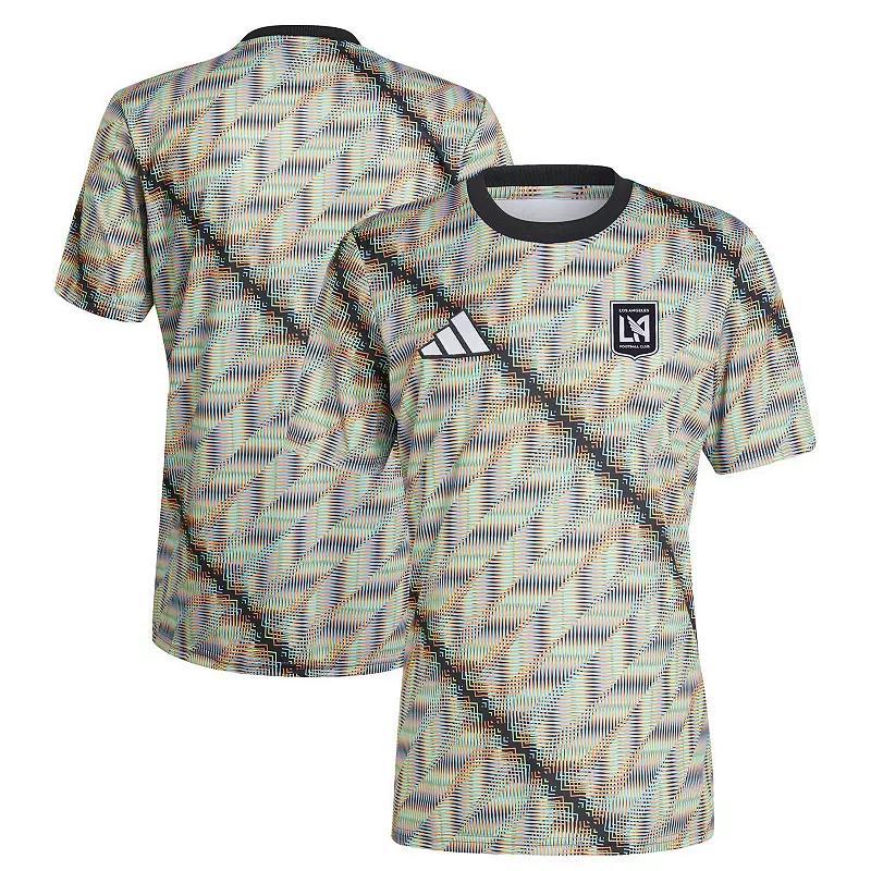 Mens adidas Black LAFC 2024 Hispanic Heritage Pre-Match Top Product Image