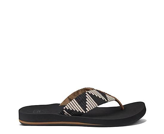 REEF Spring Woven Women's Flip Flop Sandals, Size: 10, Pebble Product Image