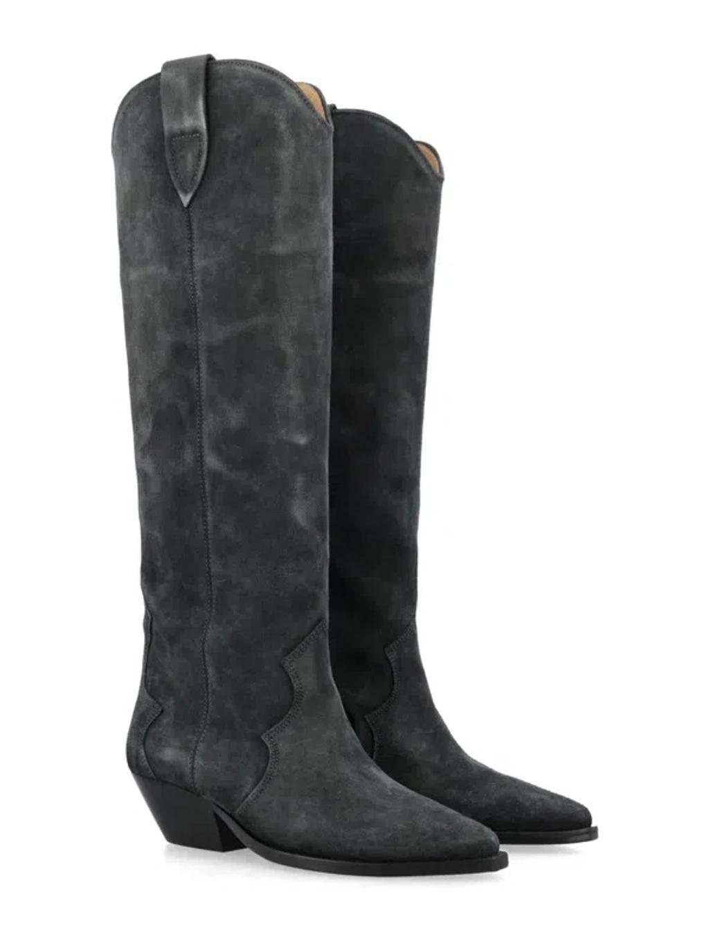 ISABEL MARANT Denvee Pointed In Black Product Image