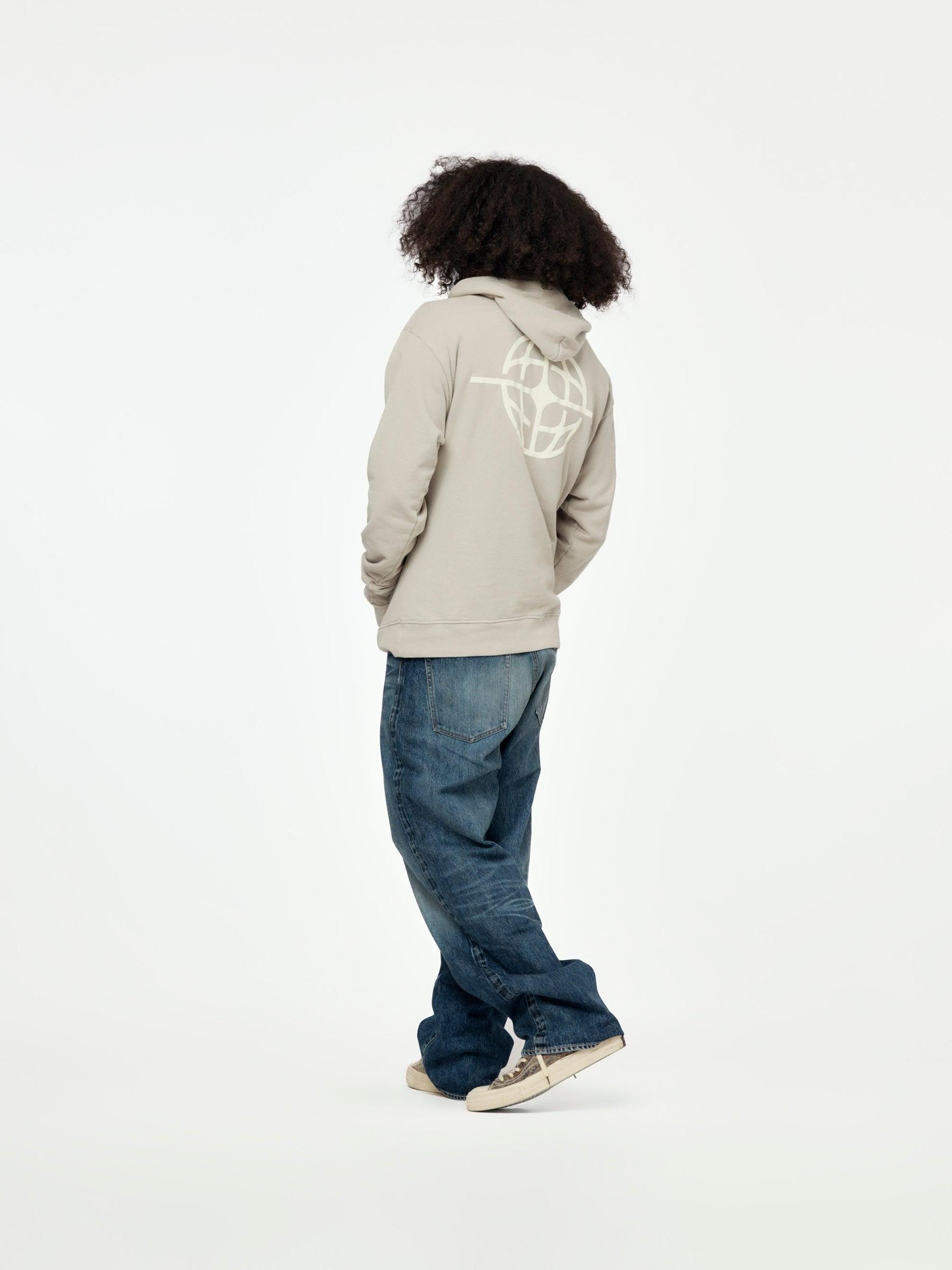 American Football Logo Hoodie (Gray) Product Image