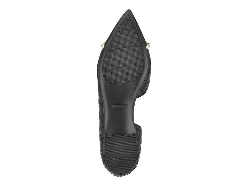 Nine West Breza Women's Slip-on Pointy Toe Dress Flats, Size: 7, Black Team Product Image