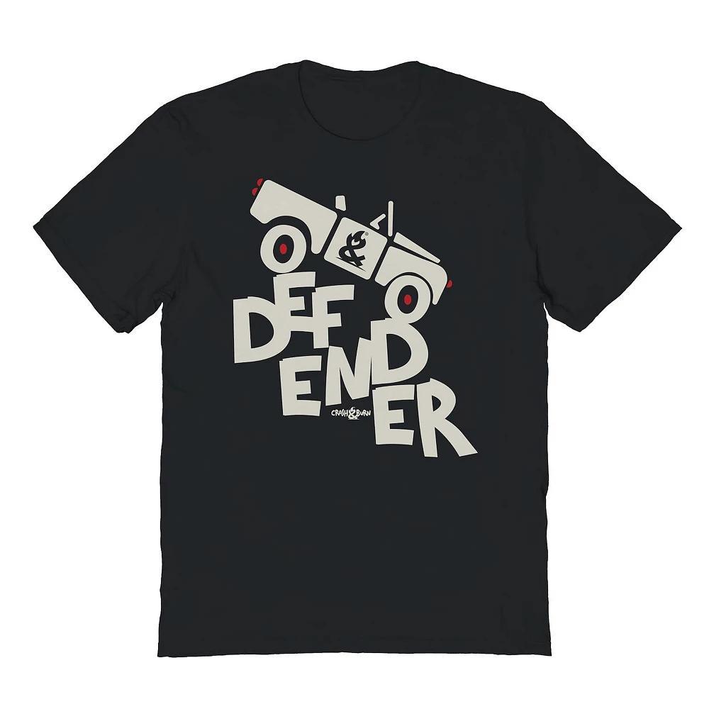 Men's COLAB89 by Threadless Defender CAB Tee Graphic Tee, Size: Medium, Black Product Image