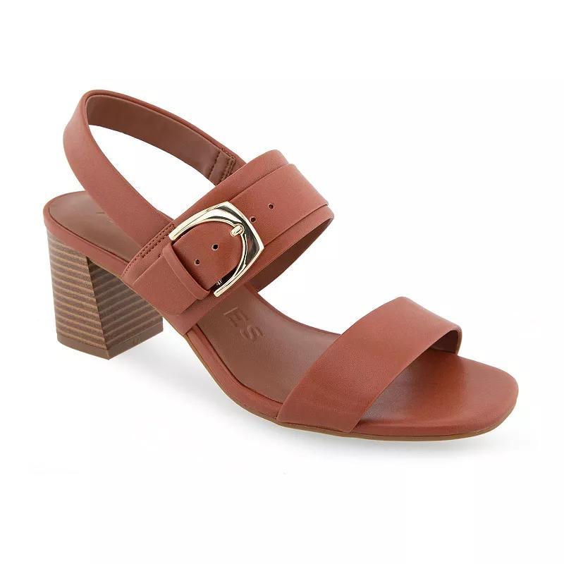 Aerosoles Ellazia Women's Dress Heeled Sandals, Size: 11, Gingerbread Pu Product Image
