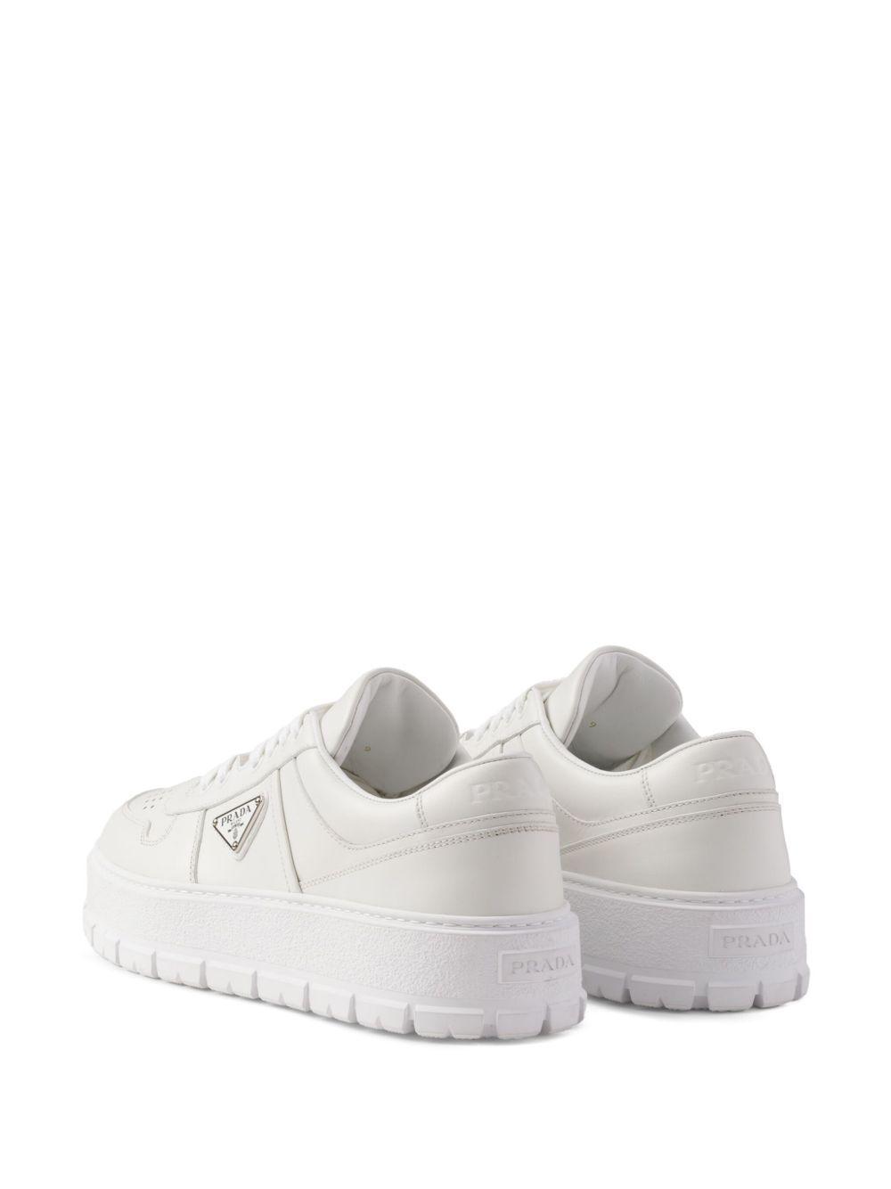 leather sneakers  Product Image