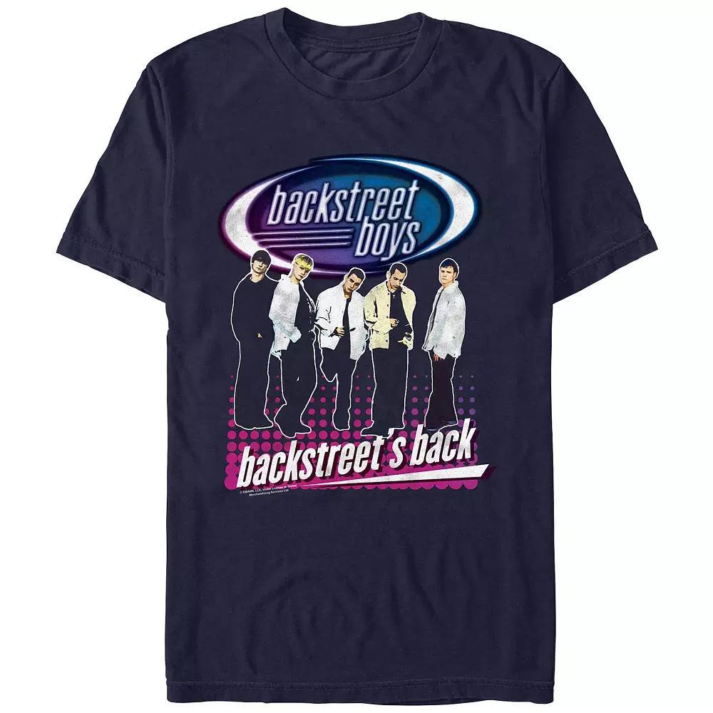 Mens Backstreet Boys Backstreets Back Graphic Tee Blue Product Image