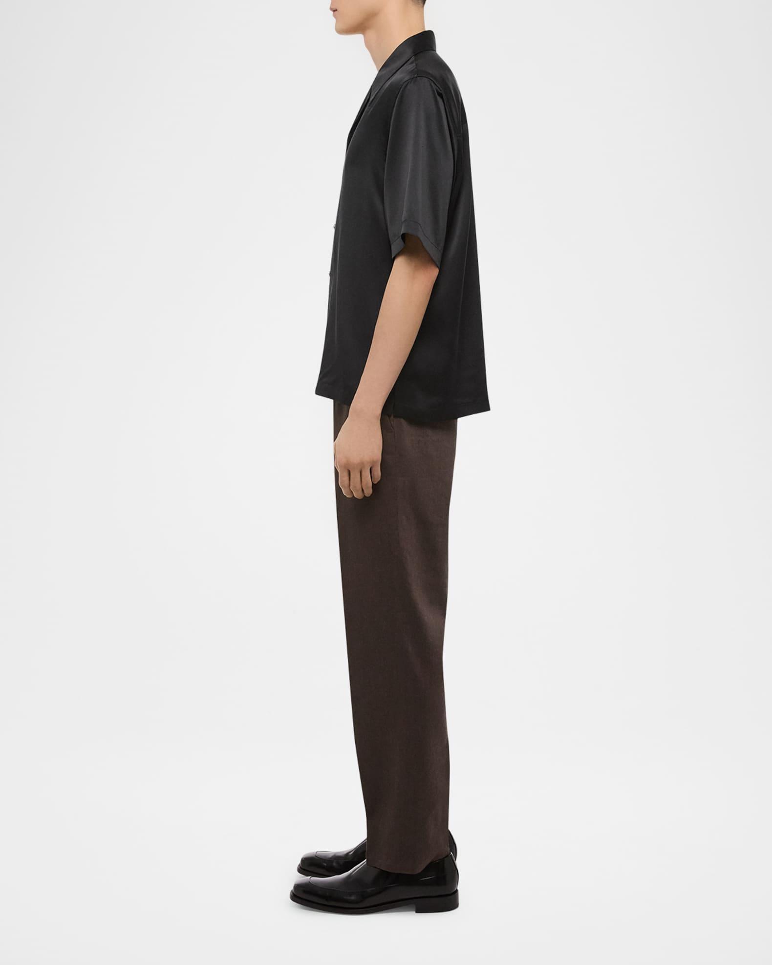 Men's Boxy Silk Camp Shirt Product Image